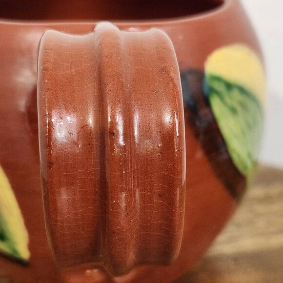 Dorothy Long Redware Vintage Pottery Creamer Redware Pottery 1987 Redware - Picture 3 of 10